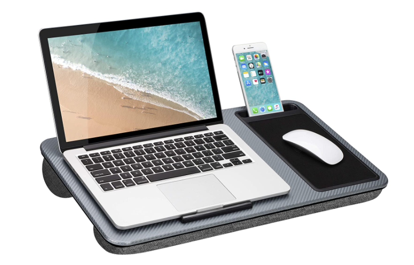 LapGear + LapGear Home Office Lap Desk with Device Ledge