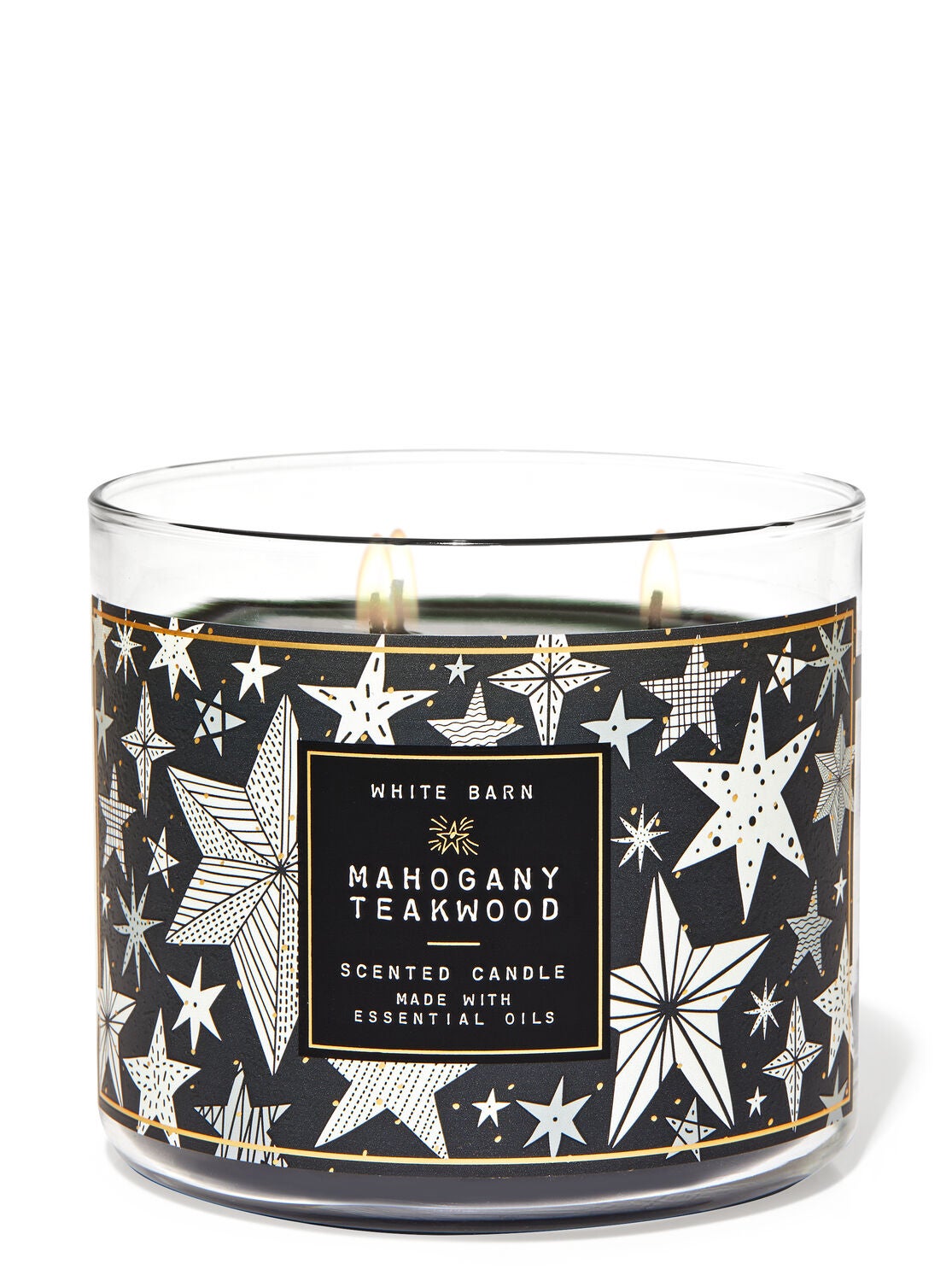 Bath & Body Works + Mahogany Teakwood 3-Wick Candle