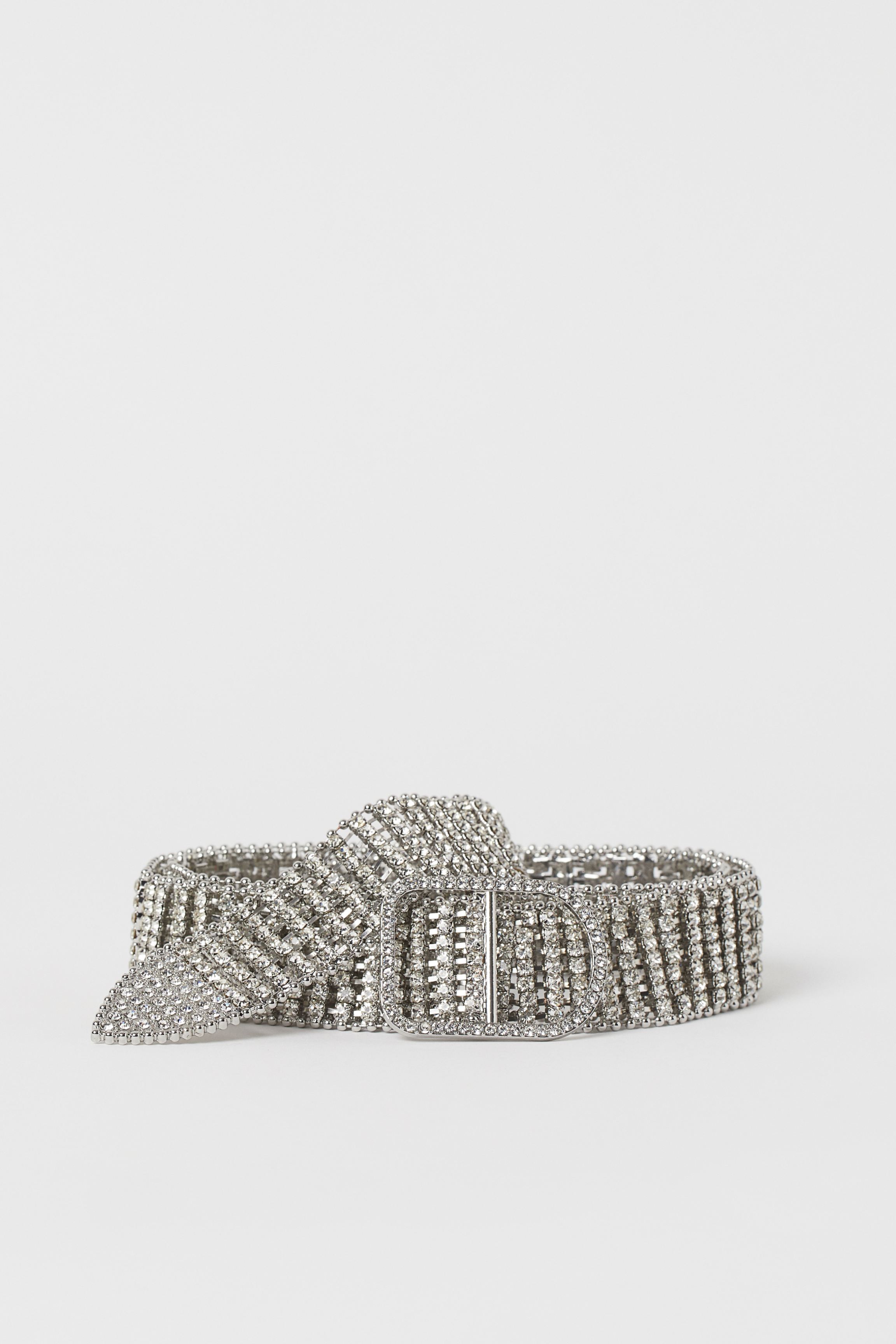 H&M + Rhinestone Belt