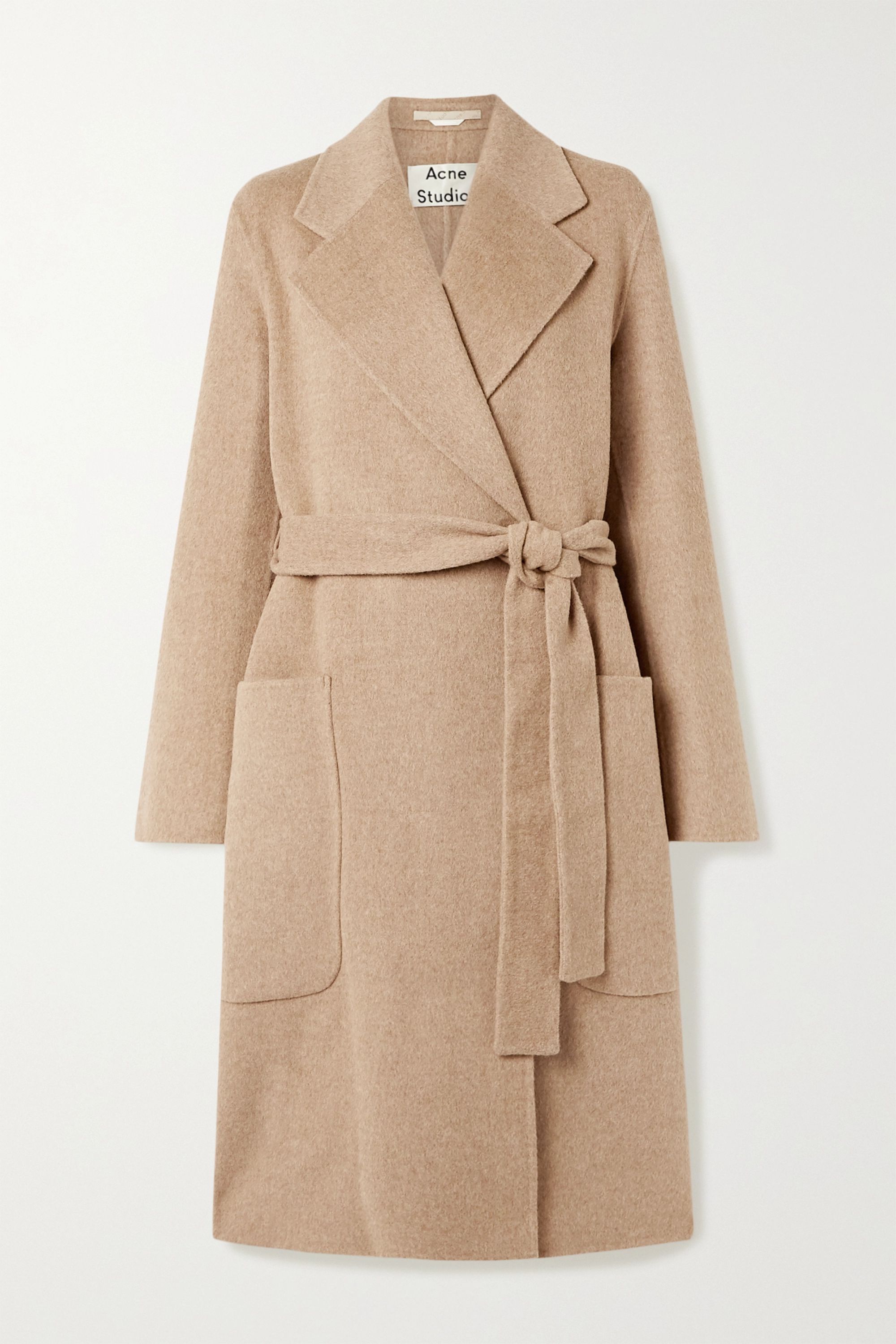 Acne Studios + Belted Wool Coat