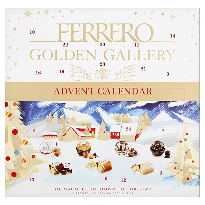 Ferrero Rocher + Ferrero Golden Gallery Advent Calendar