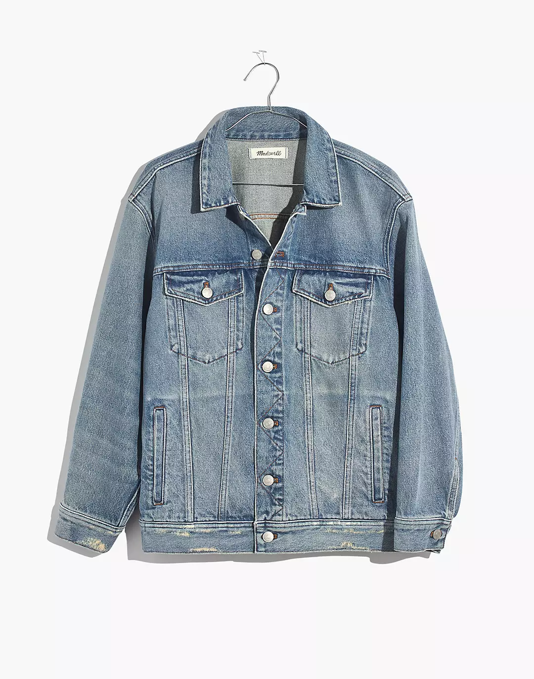 Madewell + The Oversized Trucker Jean Jacket