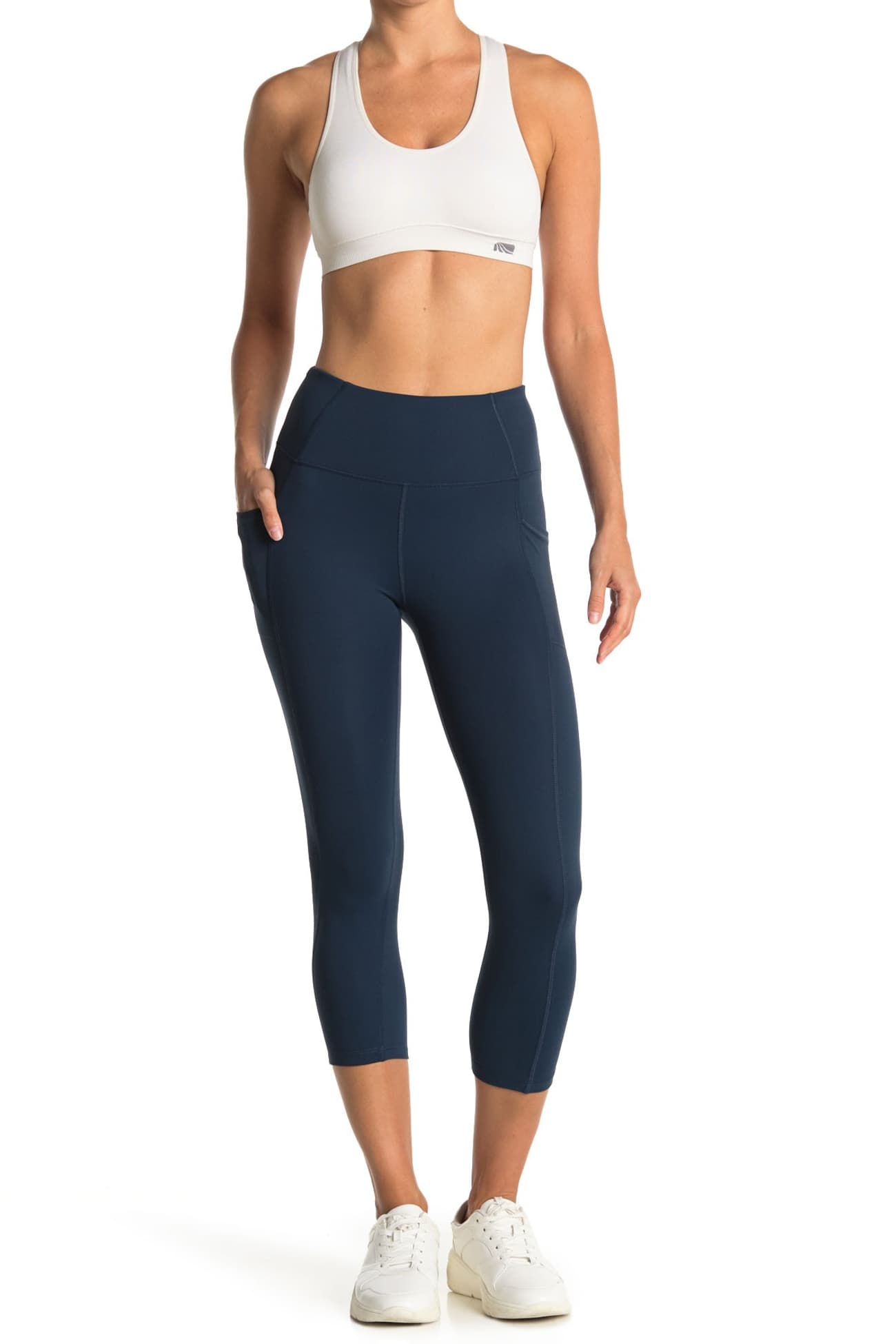 Gottex + Vanessa Slip Pocket Capri Leggings