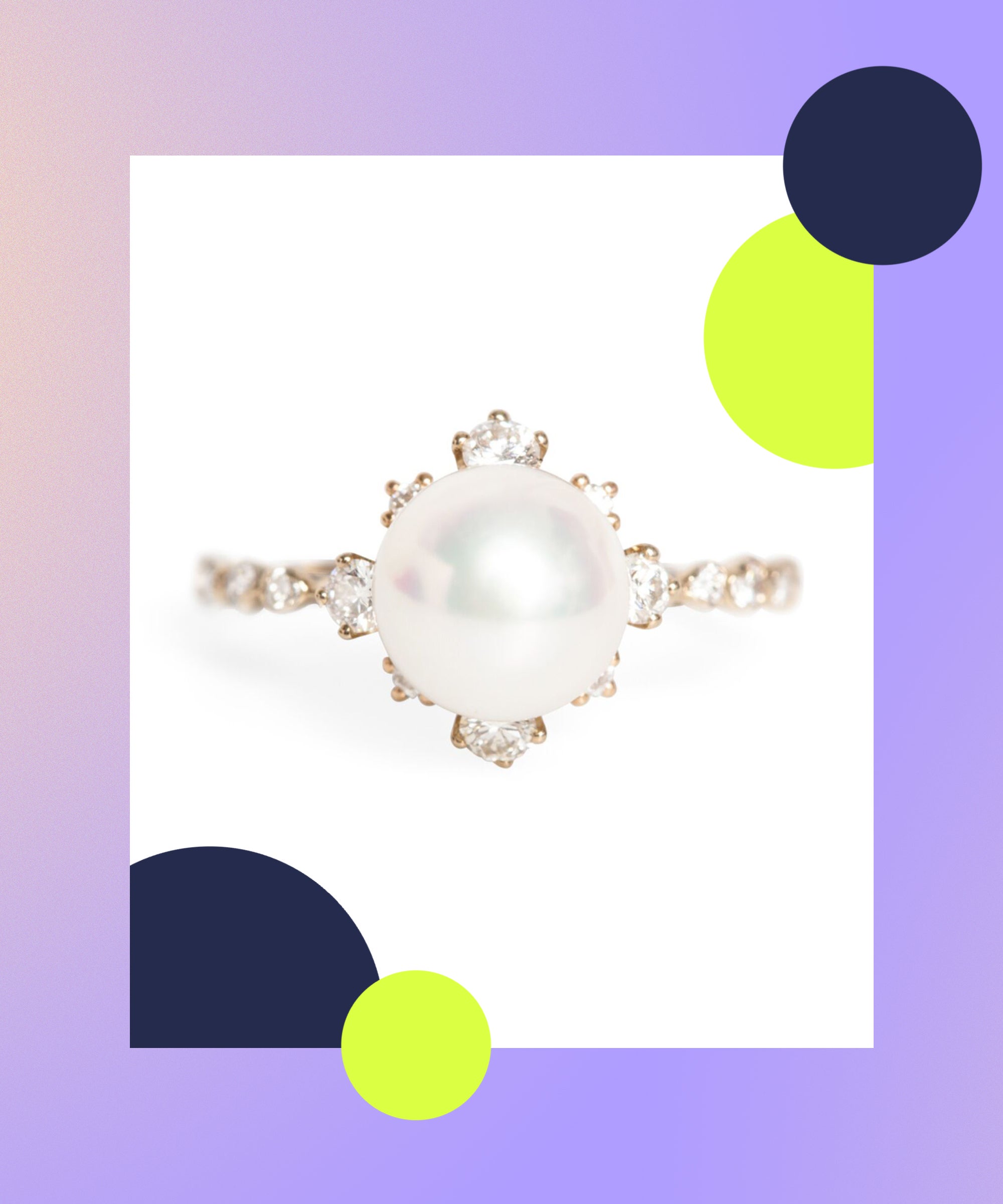 Button Cultured Freshwater Pearl and 4.0mm Lab-Created White Sapphire Three  Stone Ring in Sterling Silver|Zales
