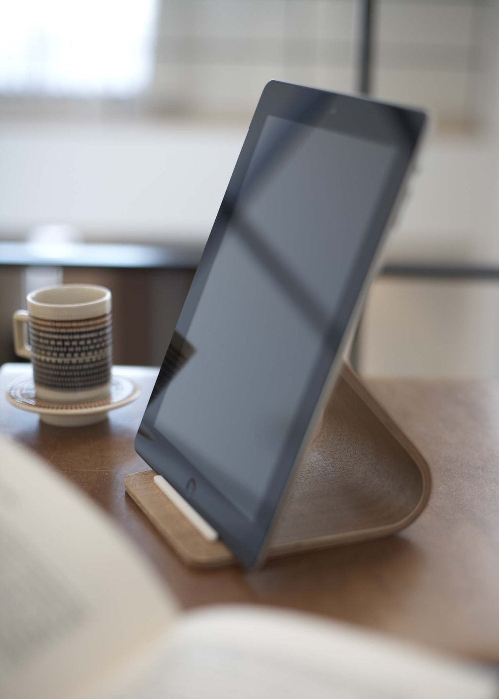 Yamazaki Home + Plywood Tablet Stand