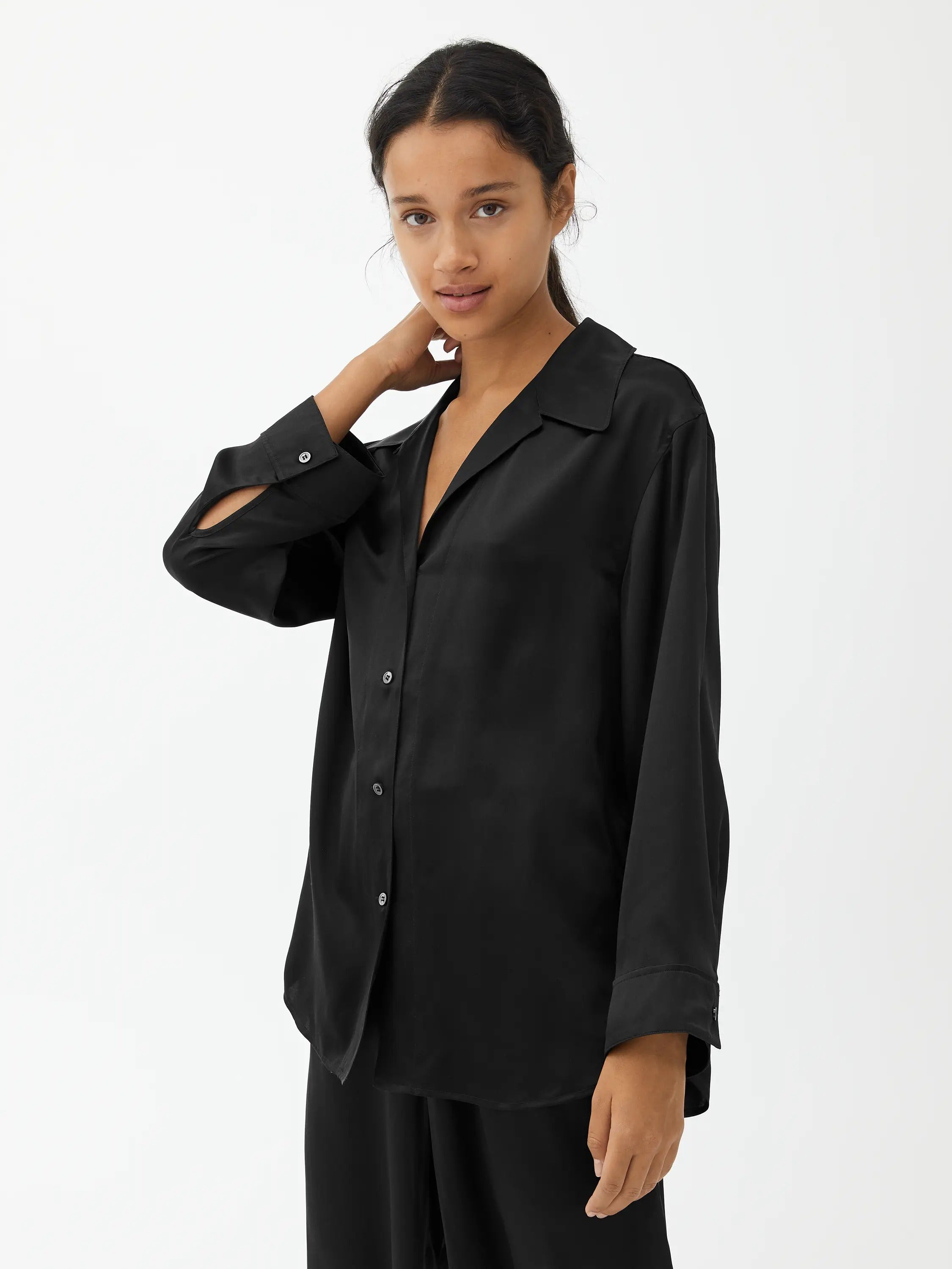 Arket + Silk Pyjama Shirt