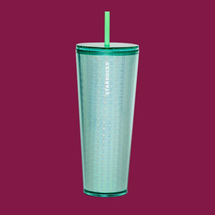 Starbucks Venti Pink Grid Holiday Cold Cup Tumbler 24oz 2020
