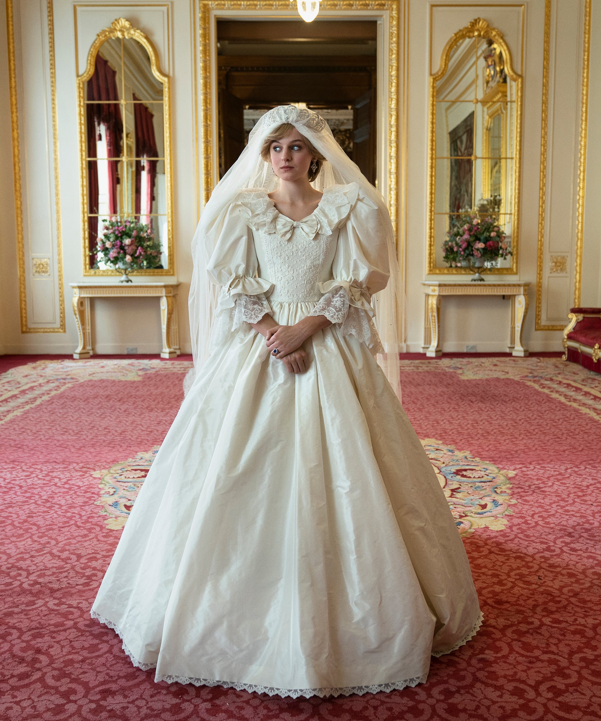 Diana's wedding dress designer on 'ultimate fairy princess' gown
