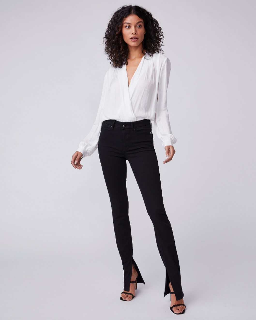PAIGE + Constance Extra Long – Boss Black
