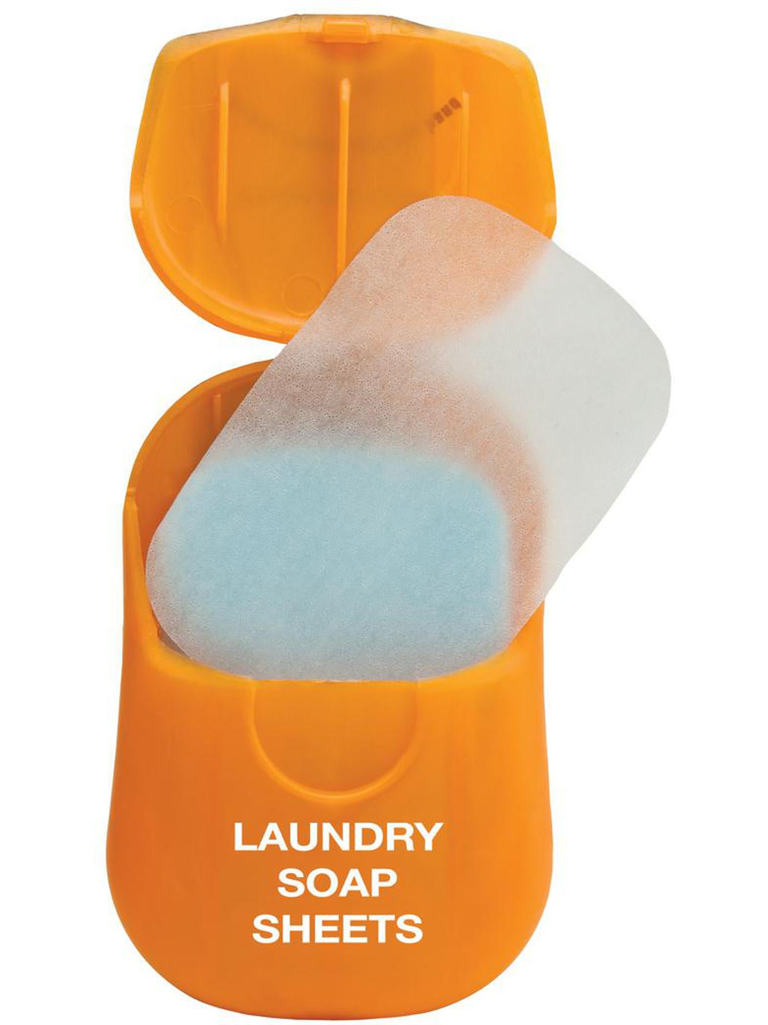 travel pocket biodegradable laundry soap
