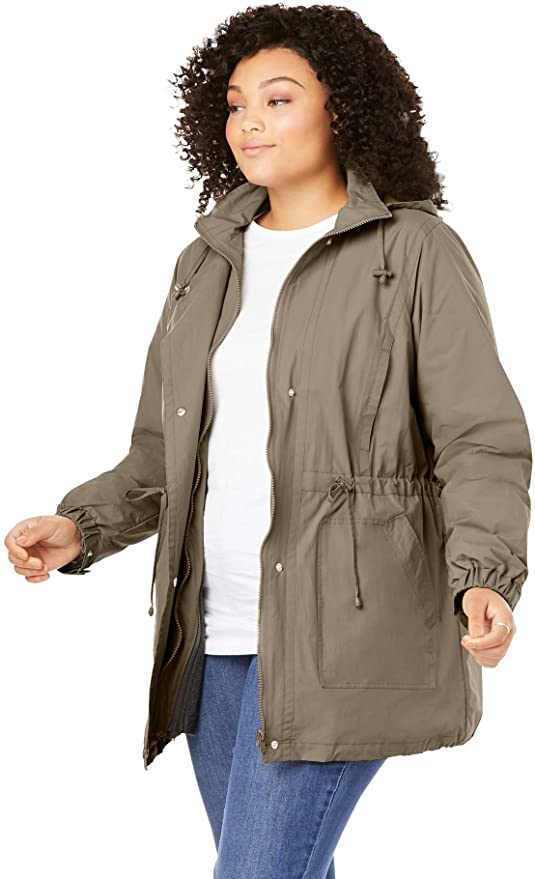 taslon anorak jacket