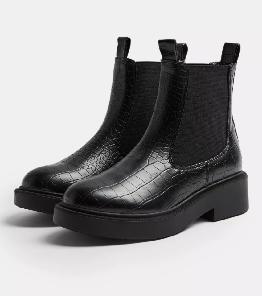Topshop online chelsea boots