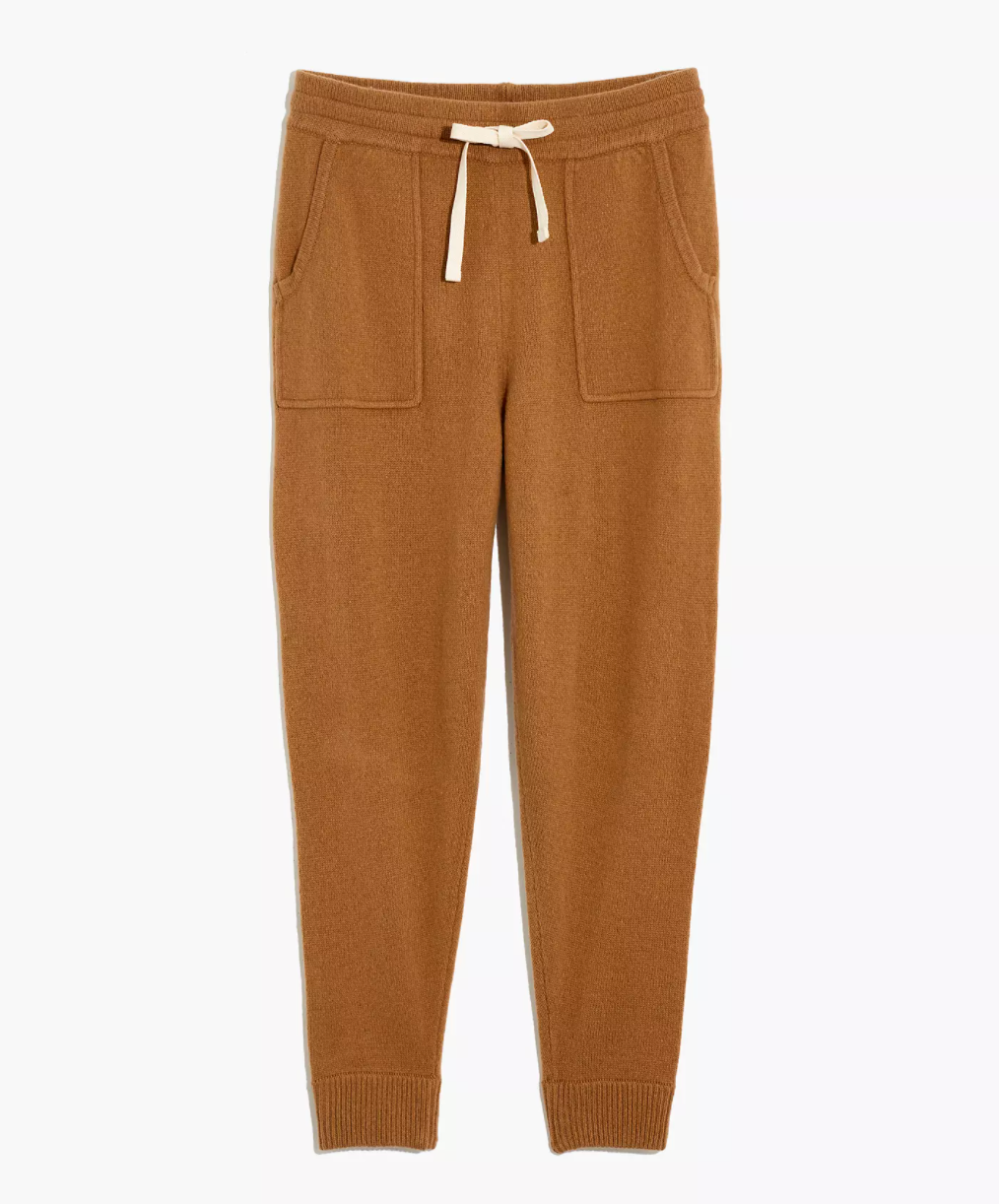 Madewell + (Re)sourced Cashmere Jogger Sweatpants