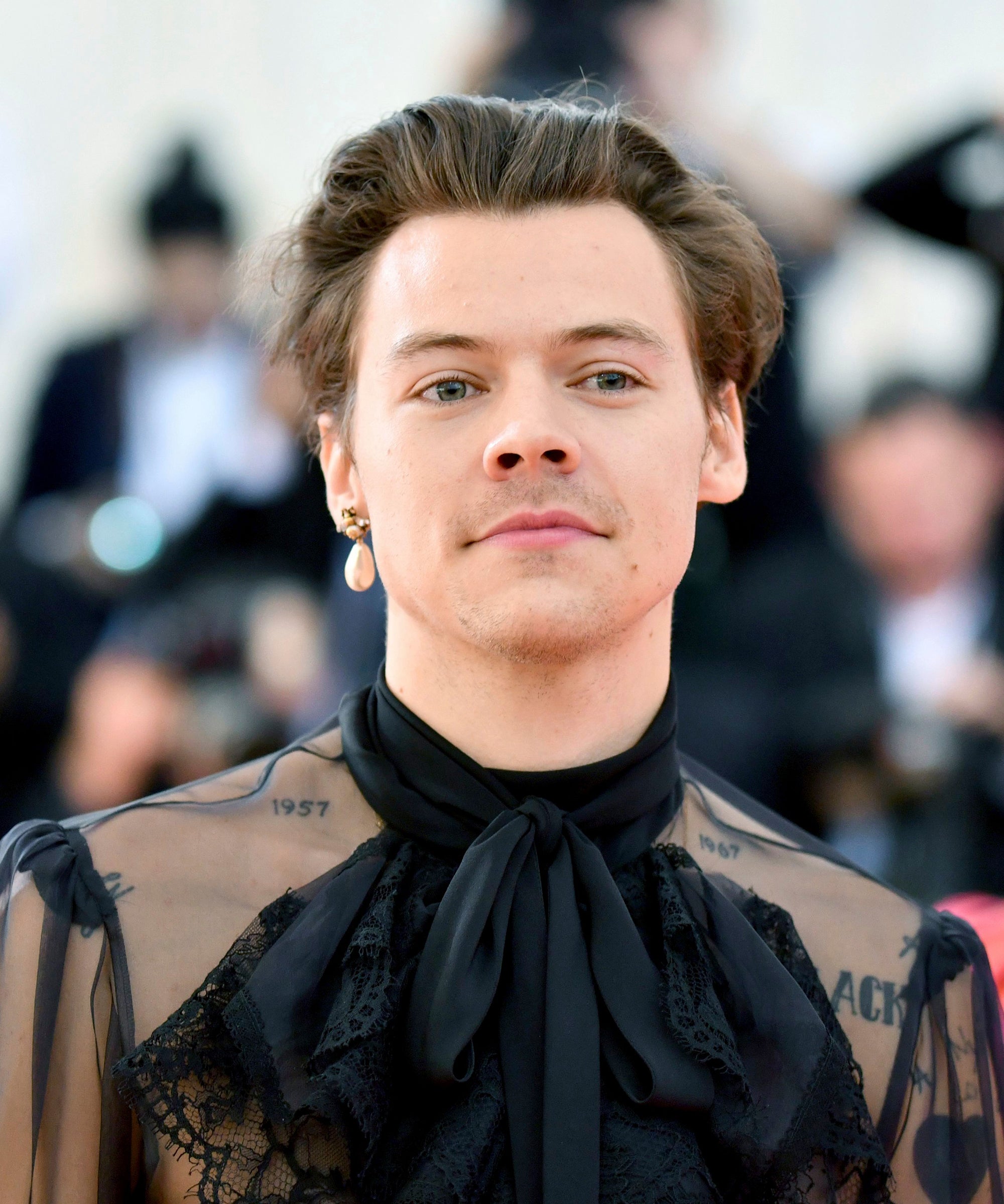 harry styles in dress