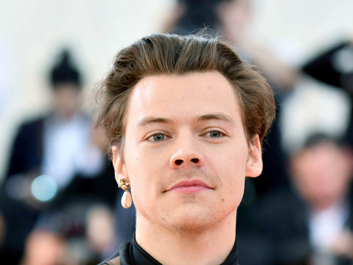 Harry Styles Wore A Gucci Dress On Vogue December Cover Harry Styles Wore A Gucci Dress On Vogue December Cover