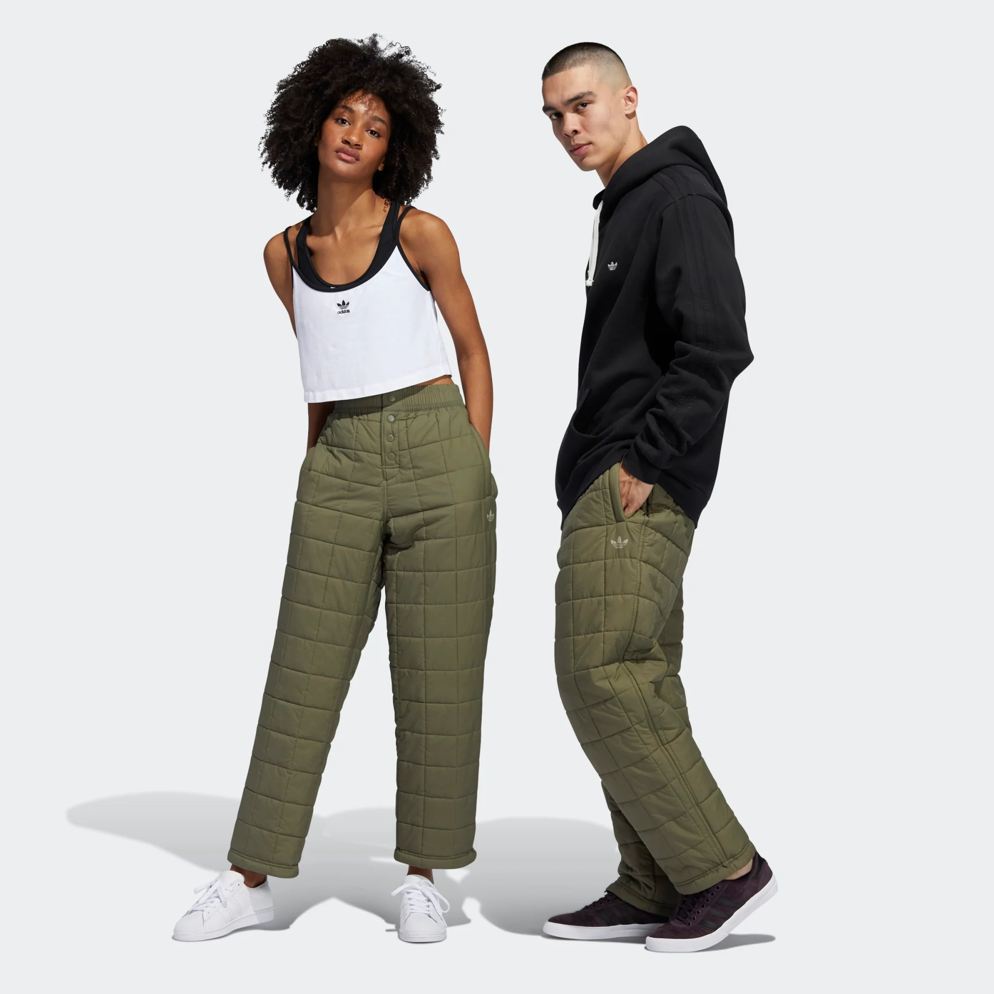 Adidas + Gender Neutral Quilted Pants