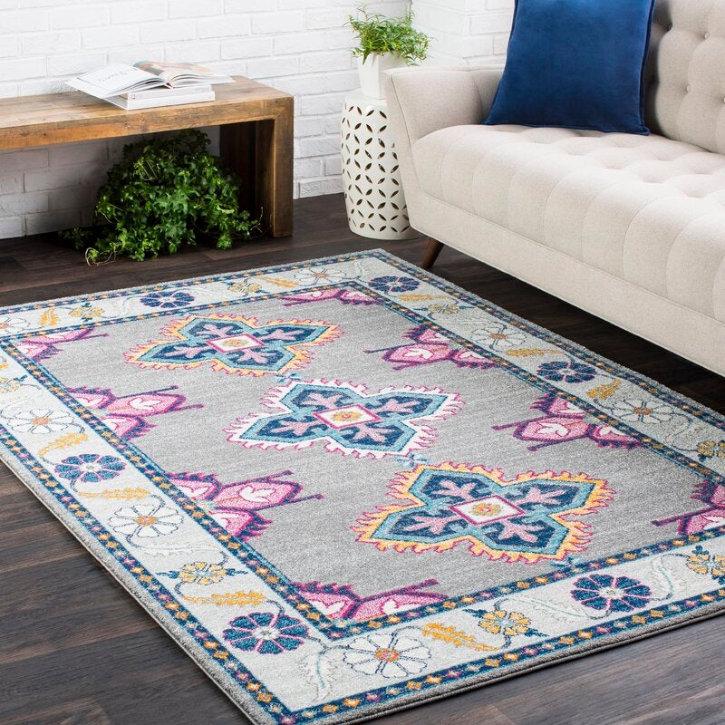 Arteaga Persian Inspired Area Rug, What Size Is A 5 By 7 Rug