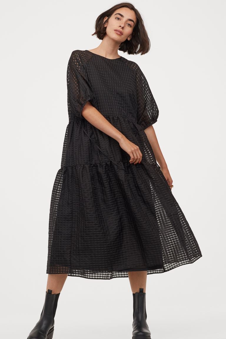 H&M + Jacquard-weave Dress