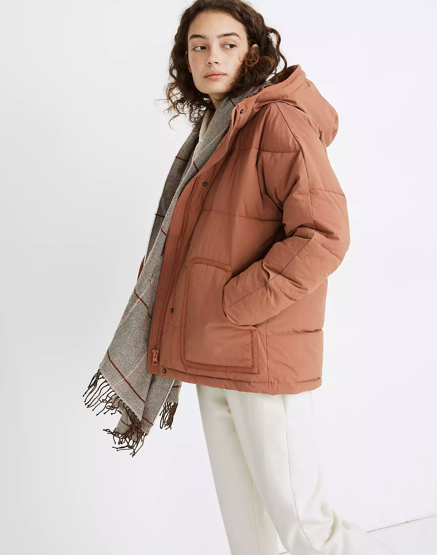 Madewell Holland Quilted Puffer Parka
