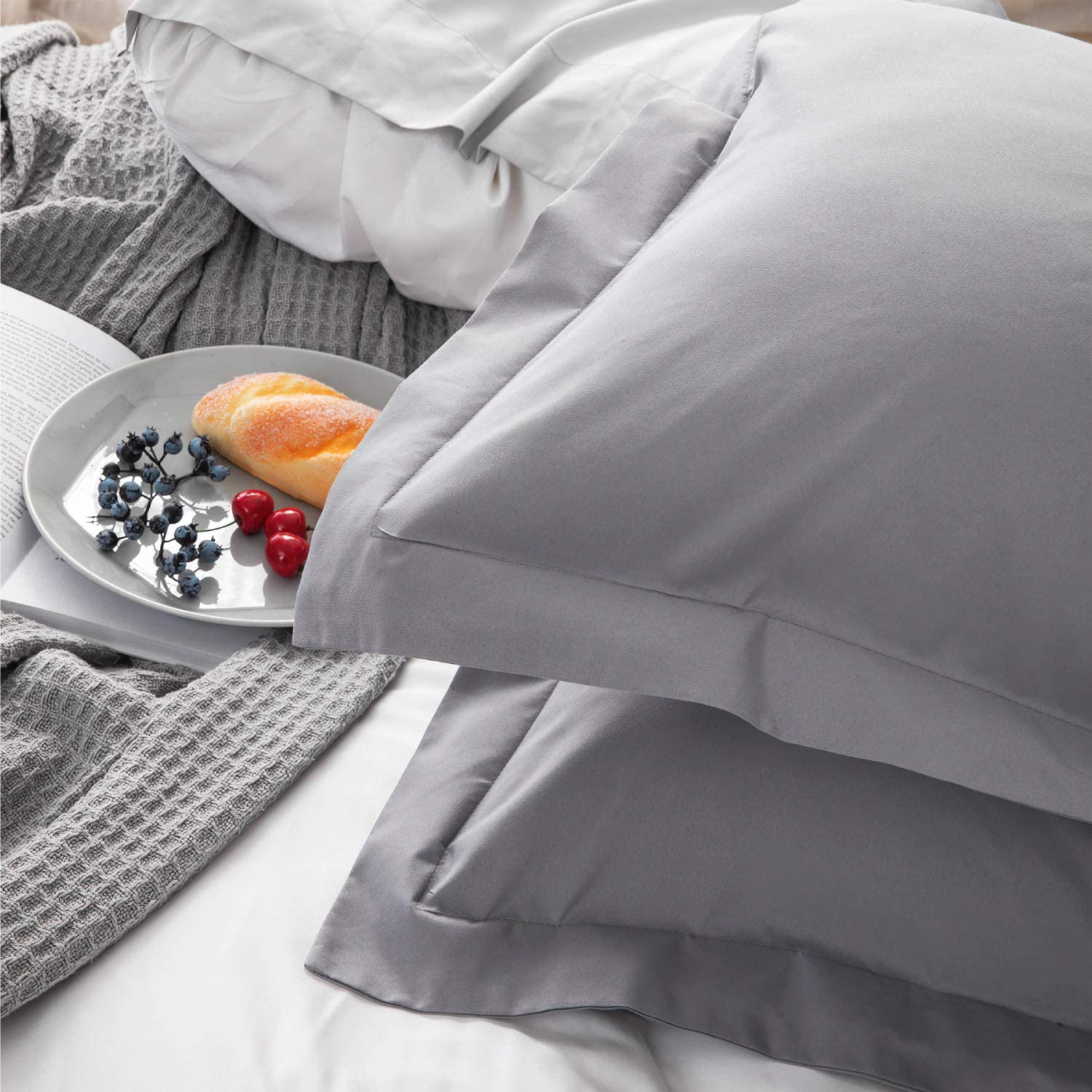 Bedsure + Bedsure Standard Pillow Shams Set of 2