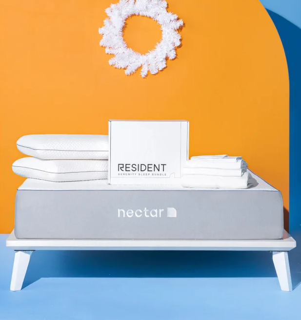 Nectar + Mattress + Cooling Pillow + Sheet Set + Mattress Protector