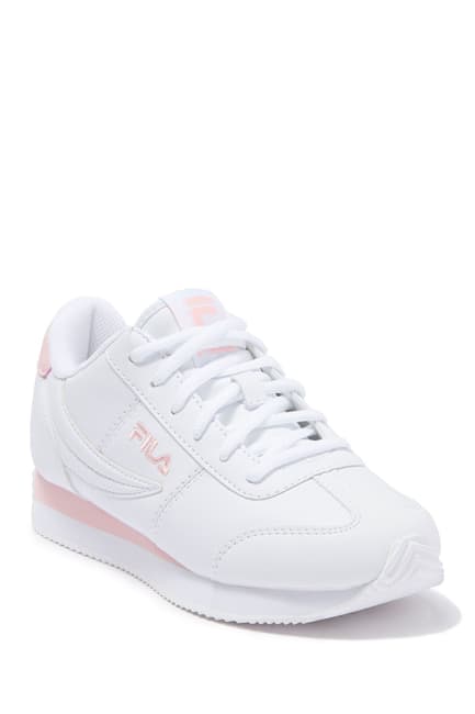 pink fila trainers