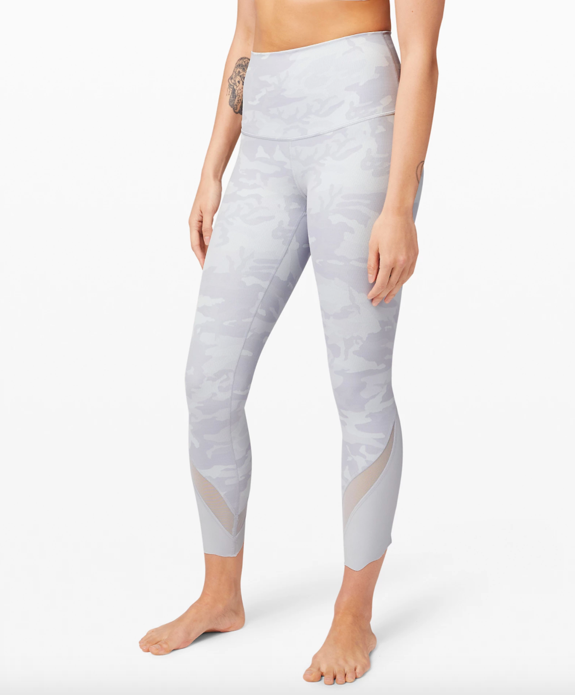 Scalloped leggings lululemon cheap