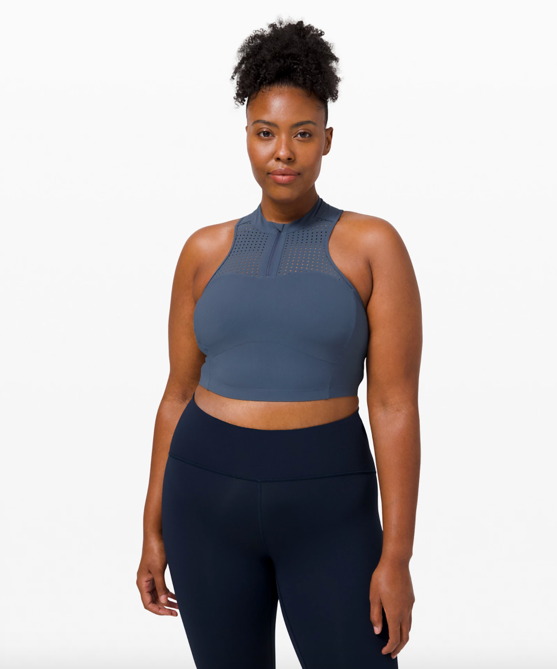 Lululemon athletica Ribbed Nulu Asymmetrical Yoga Bra *Light