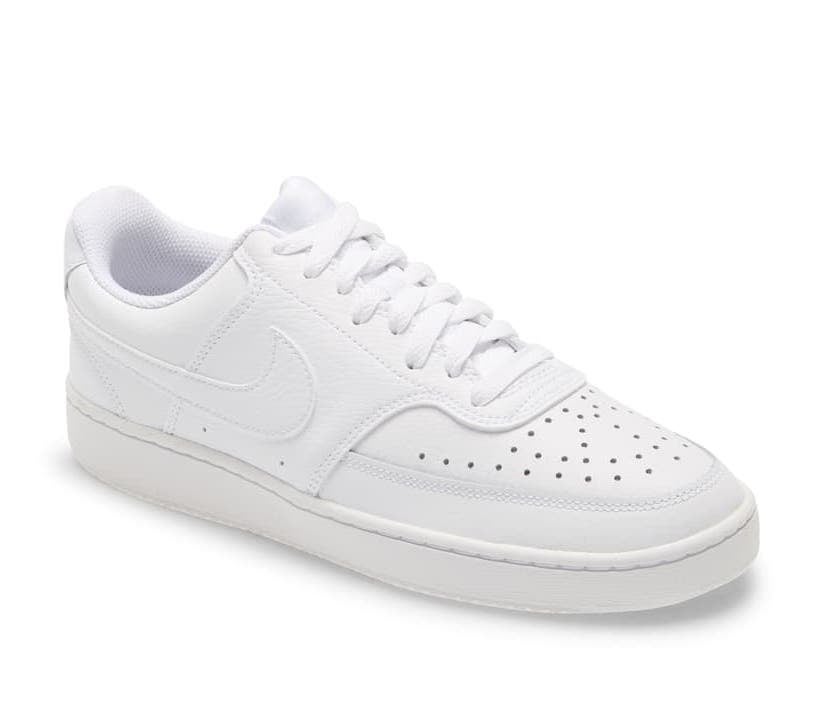 court vision low sneaker blue