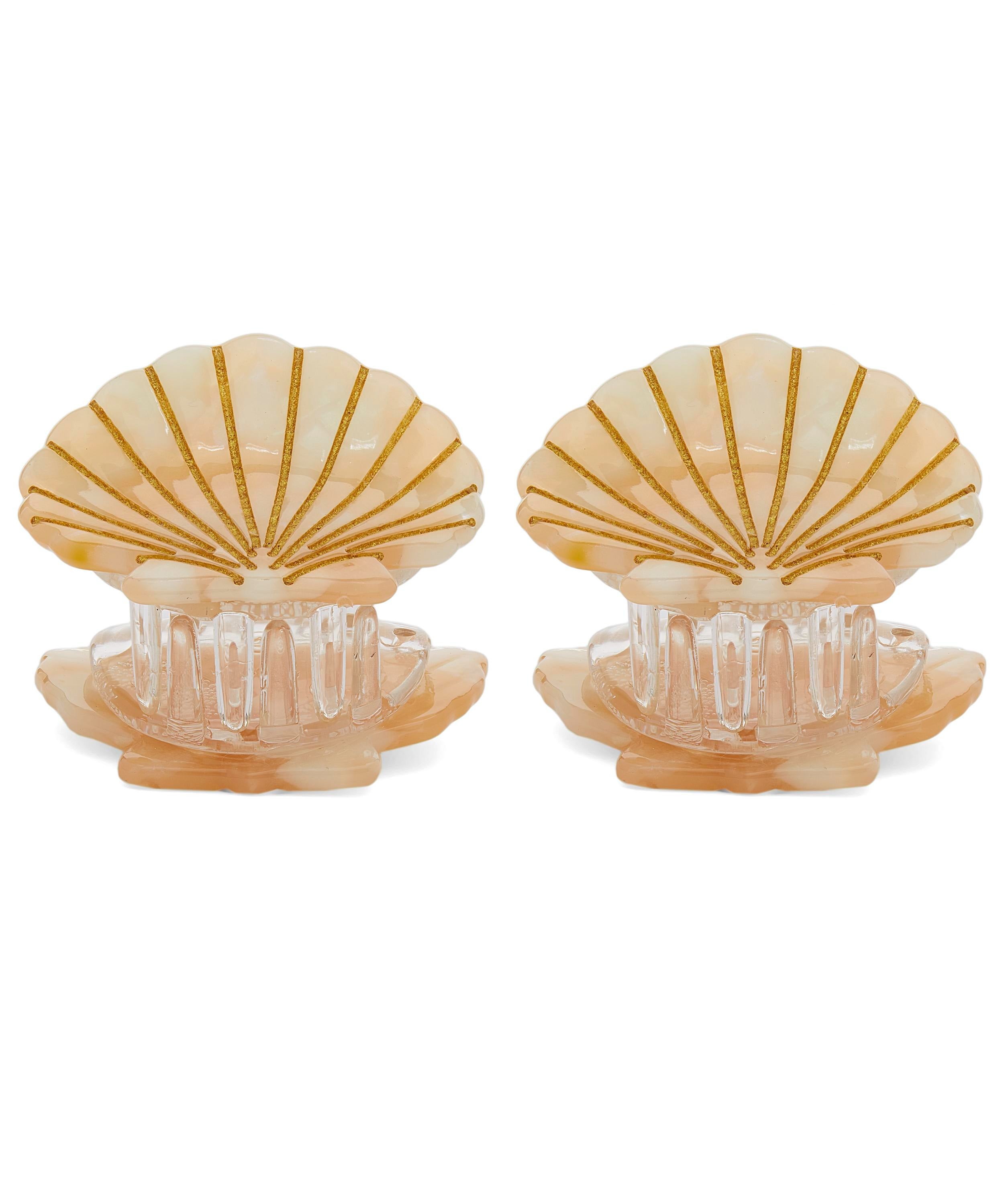 Valet + Ursula Shell Hair Clips Set Of Two