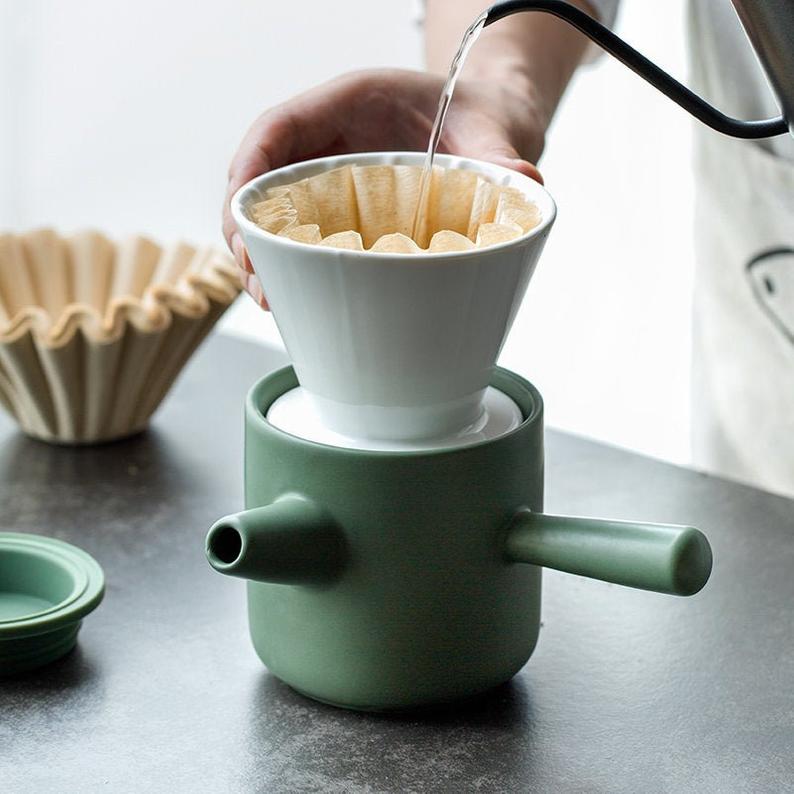 EverDreamCraft + Ceramic Pour Over Coffee Set