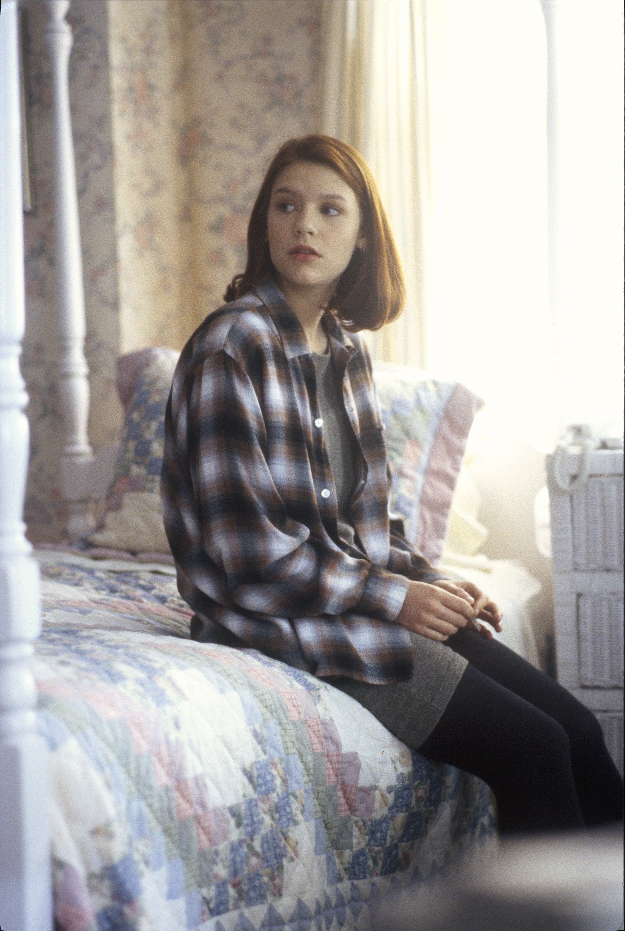 90s fashion plaid
