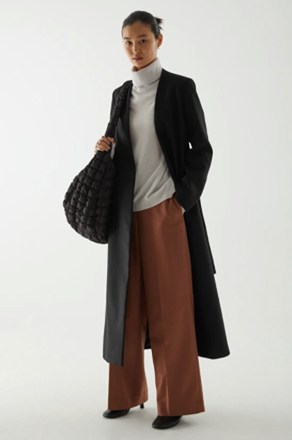 Cos belted 2025 wool coat