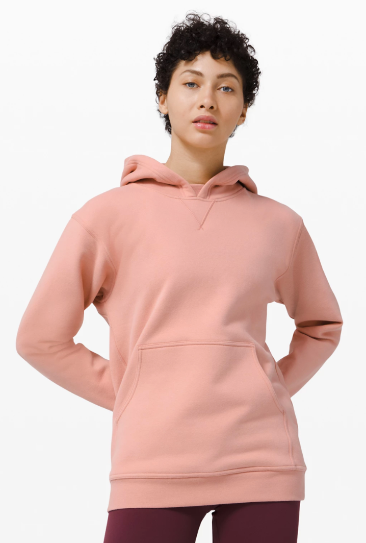 Lululemon pink hoodie hotsell
