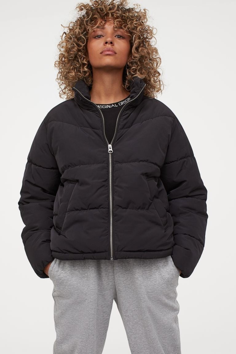 H&M + Boxy puffer jacket