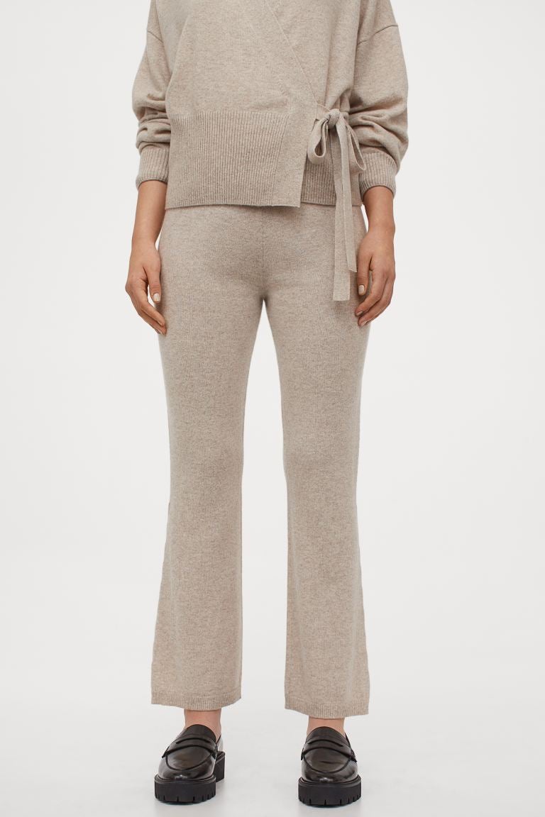 H&M + Fine-knit Cashmere Pants
