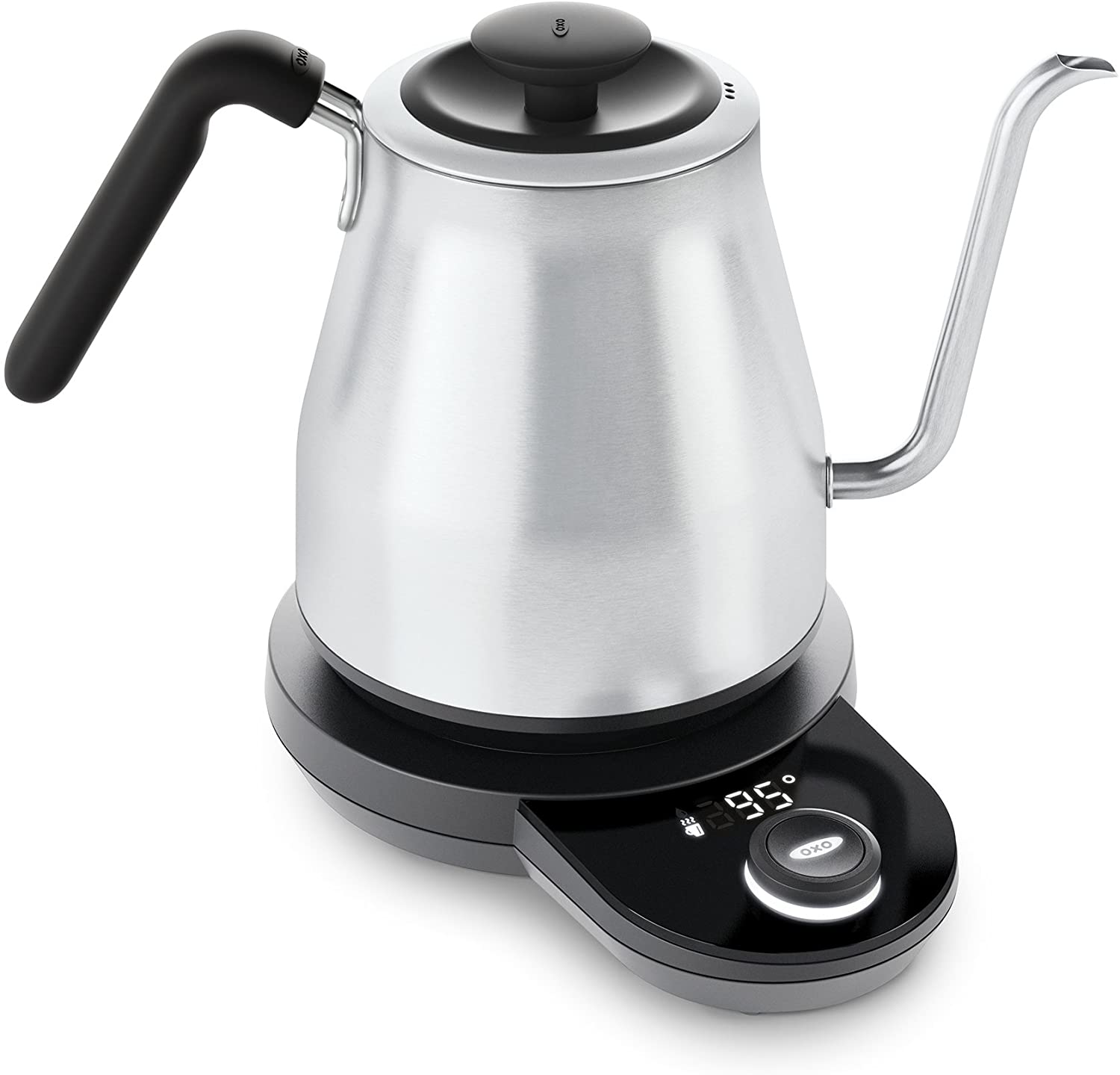 OXO + Adjustable Temperature Kettle, 2.3, Silver