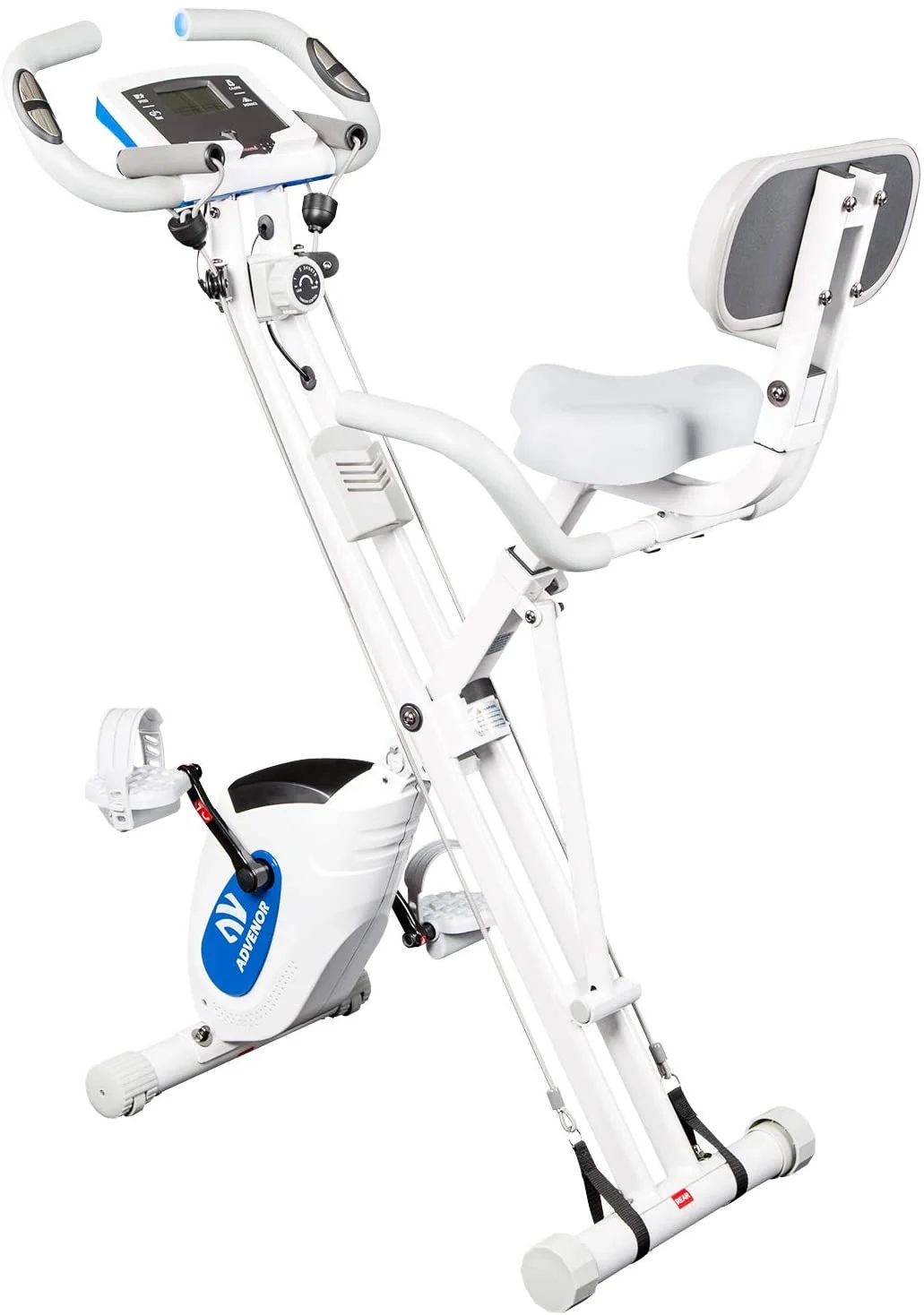 ADVENOR Folding Magnetic Stationary Exercise Bike