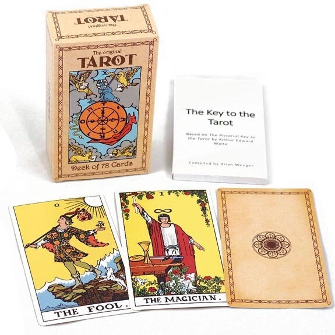 The Original Rider Waite Tarot Set