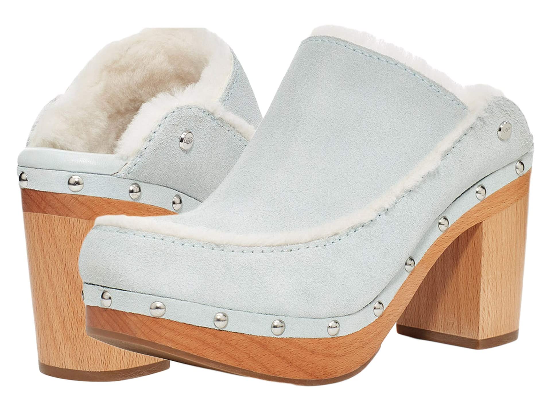 ugg clogs with fur lining