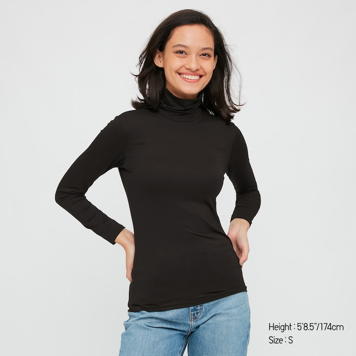 Uniqlo + Heattech Turtleneck T-Shirt