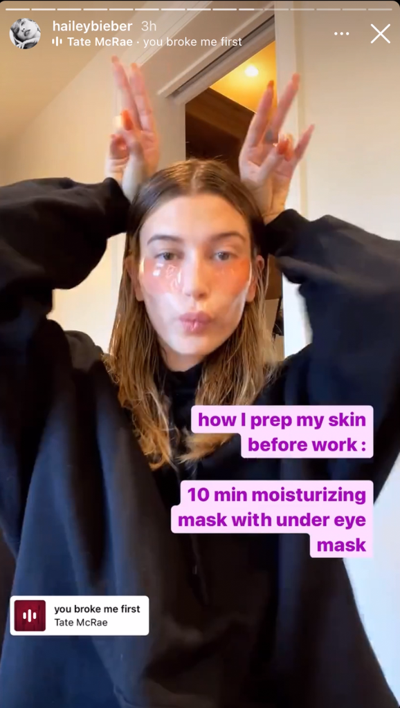 Hailey Bieber Winter Skin-Care Routine