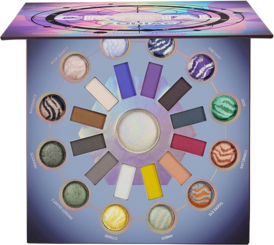 BH Cosmetics + Crystal Zodiac 25 Color Eyeshadow & Highlighter Palette
