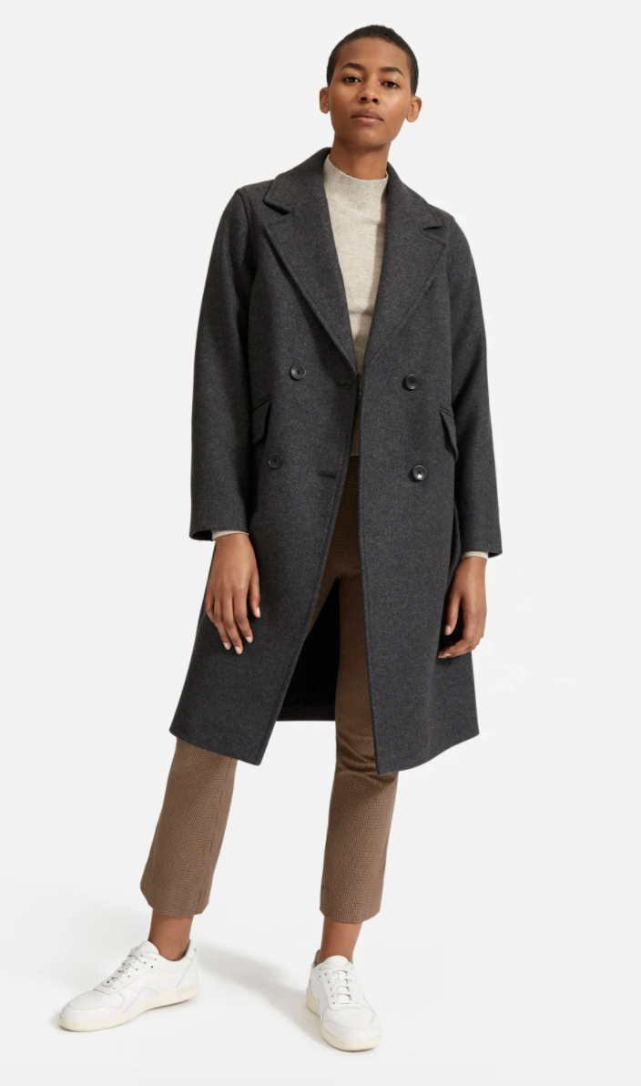 Everlane top rewool overcoat