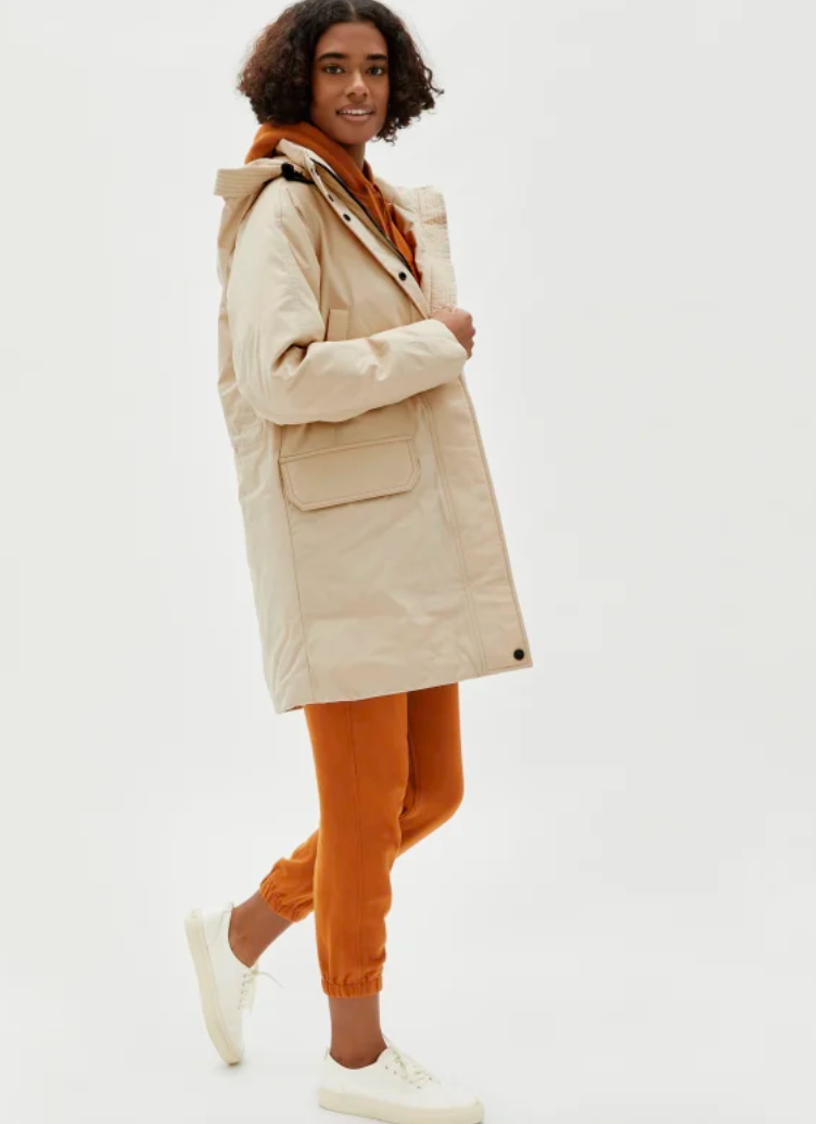 Everlane parka on sale