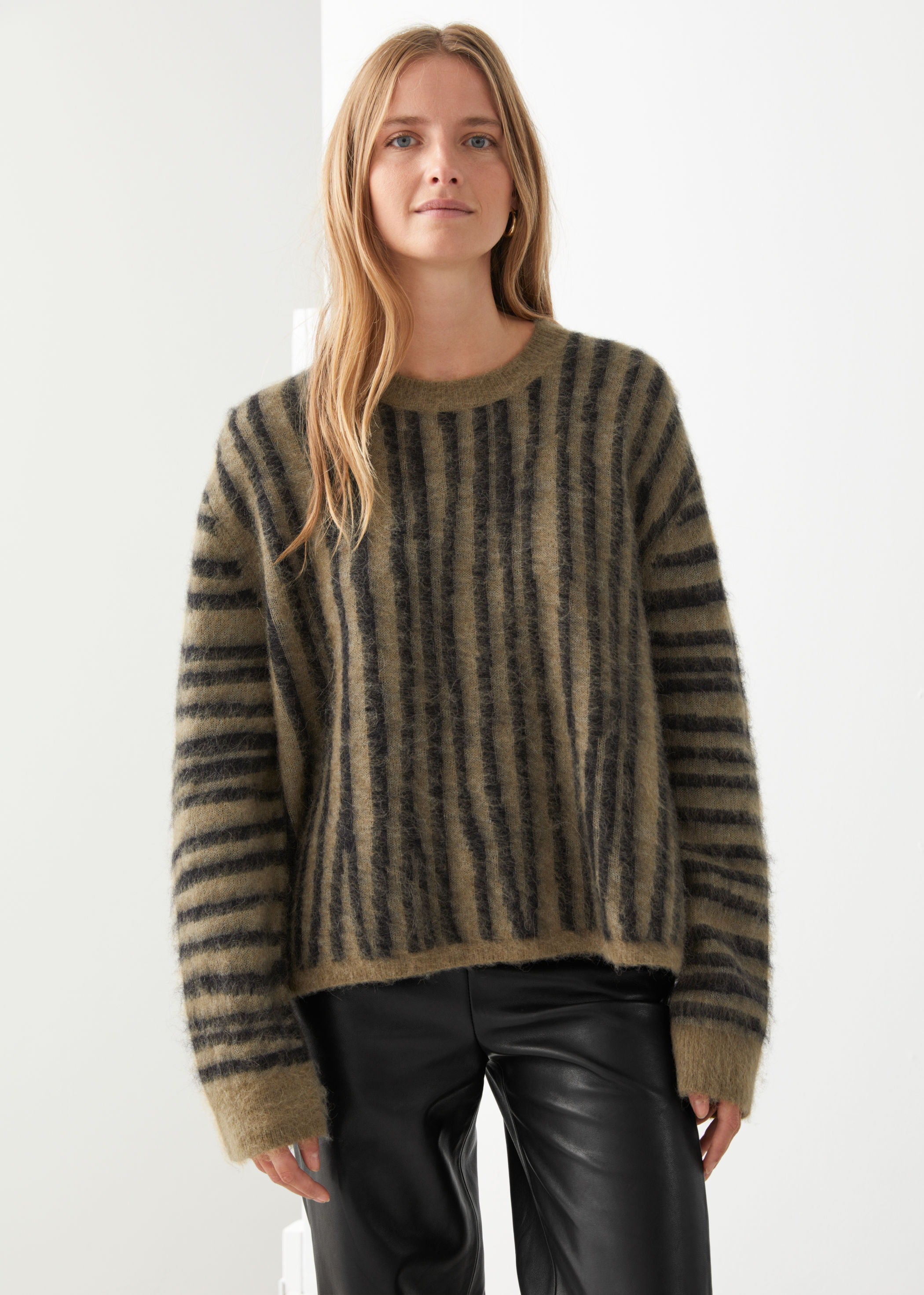 & Other Stories + Fuzzy Knit Sweater