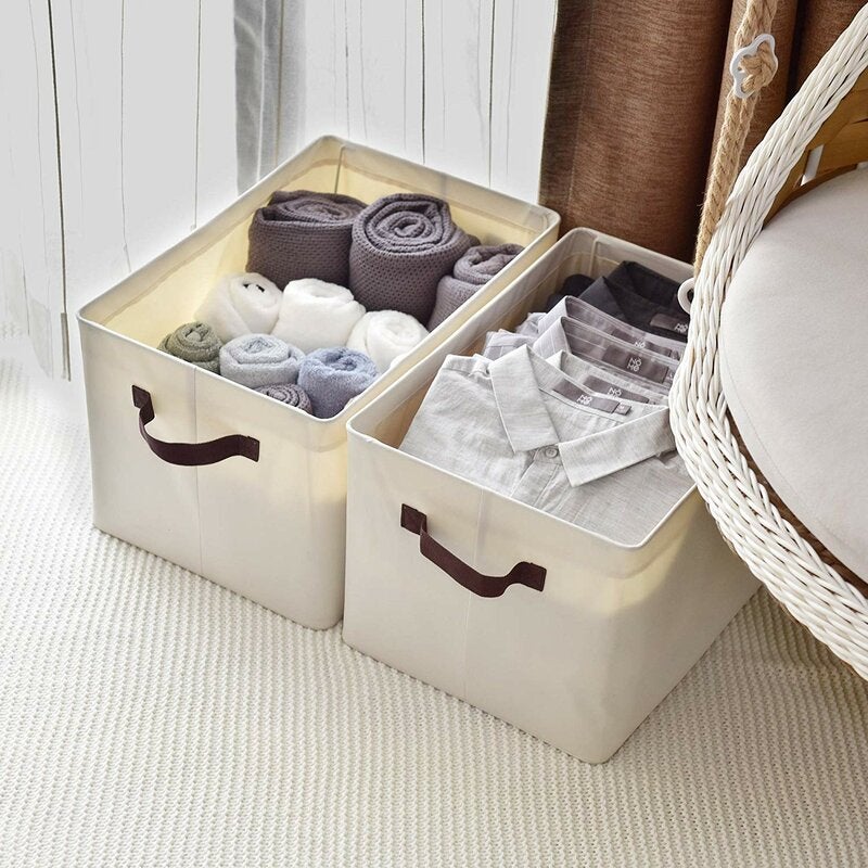Winston Porter + Fabric Bins Set of 2