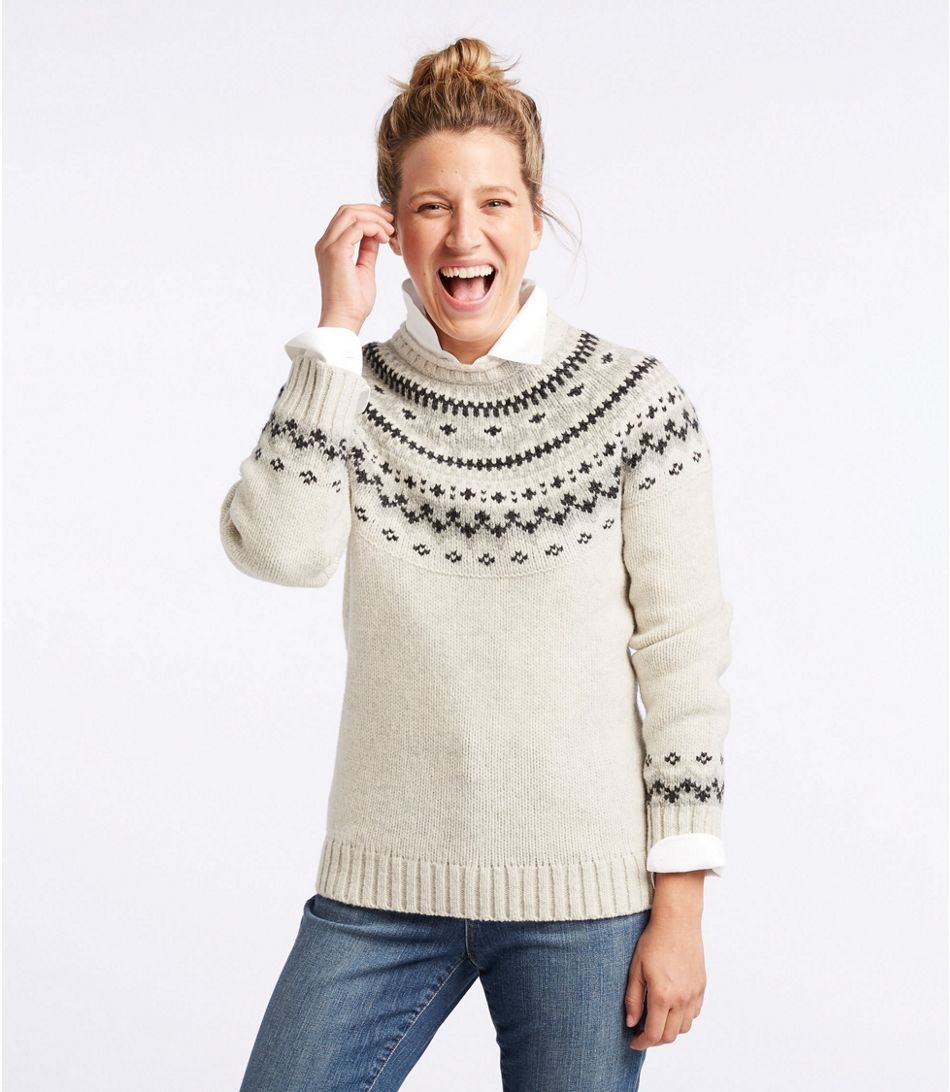 Classic ragg wool sweater deals