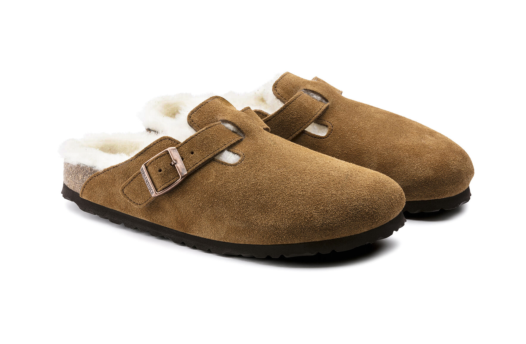 sheepskin lined clogs