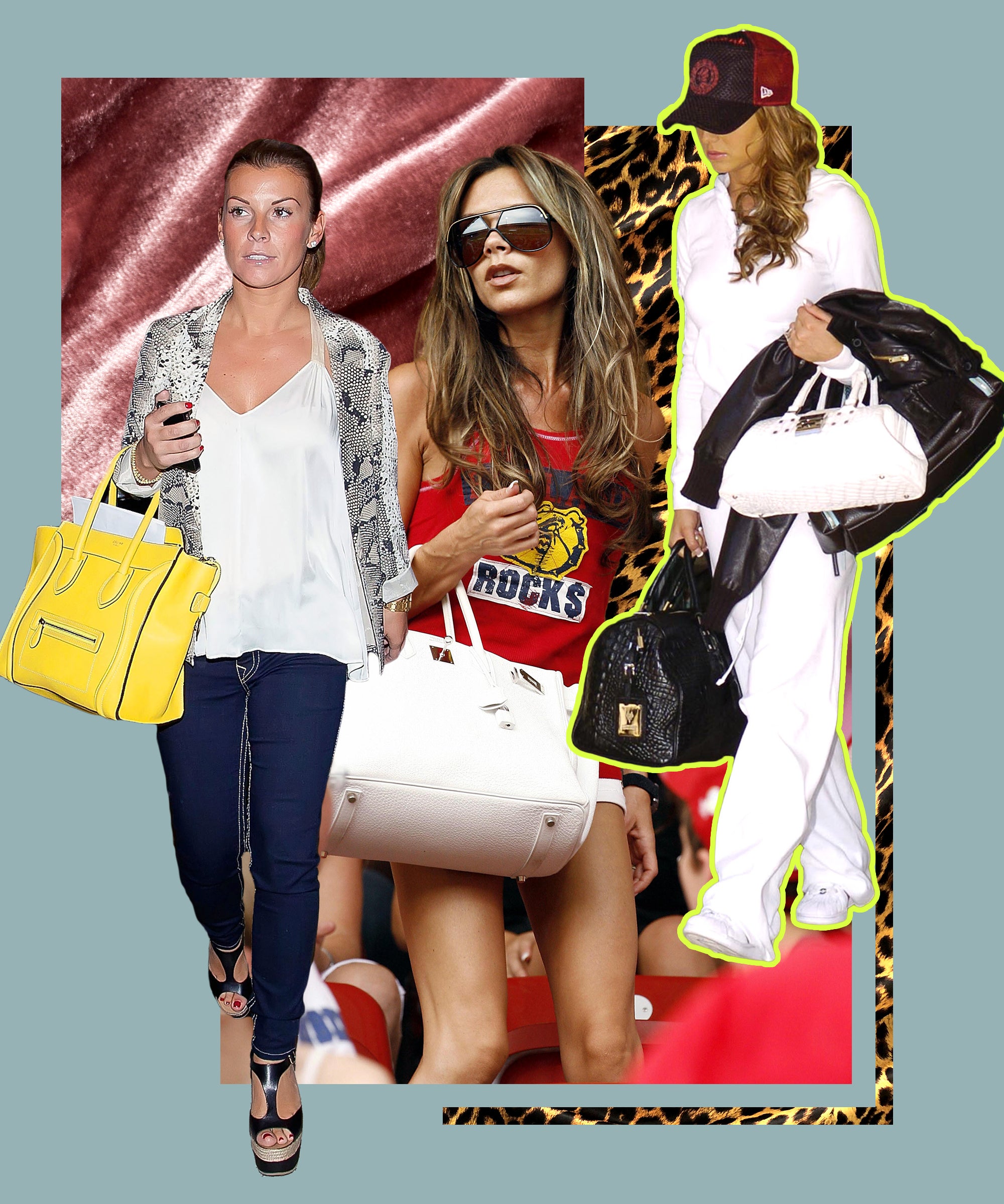 celebrities with fake designer bags